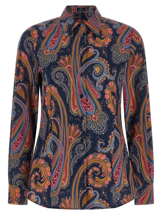 Рубашка, блузка ETRO Floral Paisley shirt (WRIA002099SAE18X0885) #1