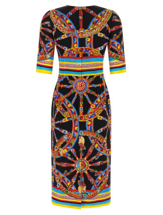 Миди DOLCE & GABBANA 'Carretto' (F6EAJTGDDTAS9000) #