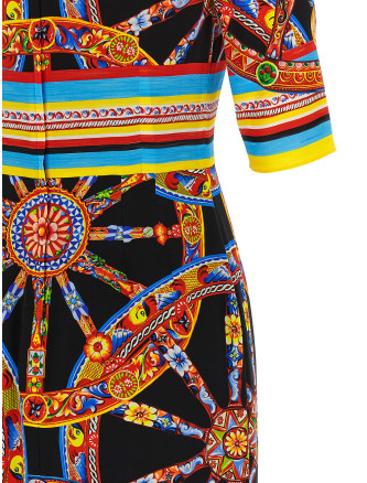 Миди DOLCE & GABBANA 'Carretto' (F6EAJTGDDTAS9000) #