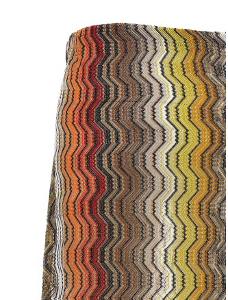 Мини MISSONI Greek zig pattern raschel skirt (MS26SH0ABR015DS91SC) #