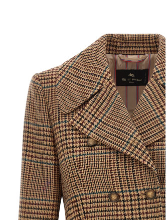 Пальто, тренч ETRO Prince of Wales coat (WRBA009199TQ218S9820) #
