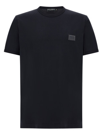 Футболка DOLCE & GABBANA Metal plate t-shirt