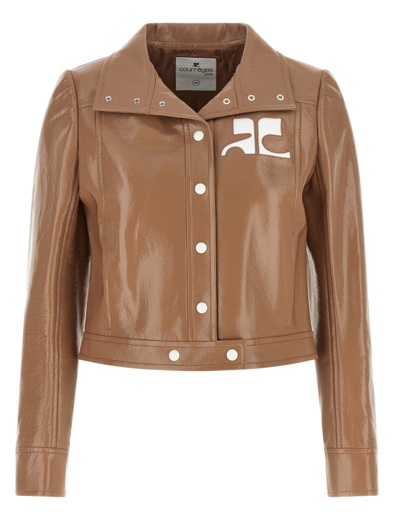 Повседневная куртка COURREGES 'Reedition Vinyl' (223CBL005VY00141091) #1