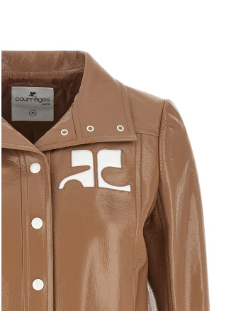 Повседневная куртка COURREGES 'Reedition Vinyl' (223CBL005VY00141091) #