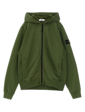 Толстовка STONE ISLAND JUNIOR 'Badge Stone Island'