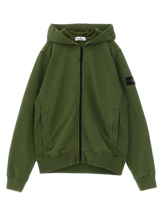 Толстовка STONE ISLAND JUNIOR 'Badge Stone Island' (L2S166100006S0A20V005G) #1