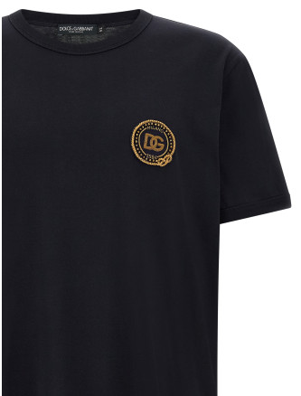 Футболка DOLCE & GABBANA Logo patch t-shirt (G8PV1ZG7Q2NB0665) #