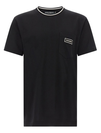 Футболка DOLCE & GABBANA Logo pocket T-shirt