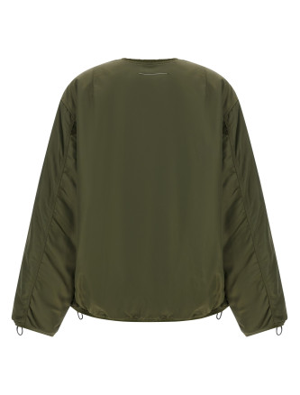 Повседневная куртка MM6 MAISON MARGIELA Sculptural hem jacket (S52AM0364S53984728) #