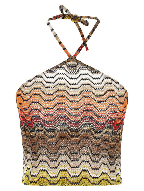 Повседневный топ MISSONI Greek pattern top (MC23SK01BR015DS91SC) #1