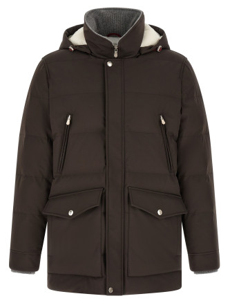 Парка BRUNELLO CUCINELLI Quilted parka