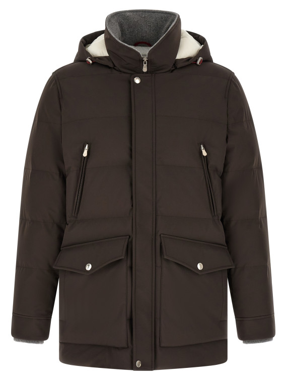Парка BRUNELLO CUCINELLI Quilted parka (MV4061823CRJ18) #1