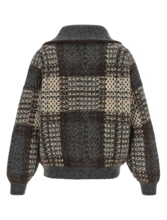 Повседневная куртка BRUNELLO CUCINELLI 'Dazzling Tartan' (MMT571726CYL69) #