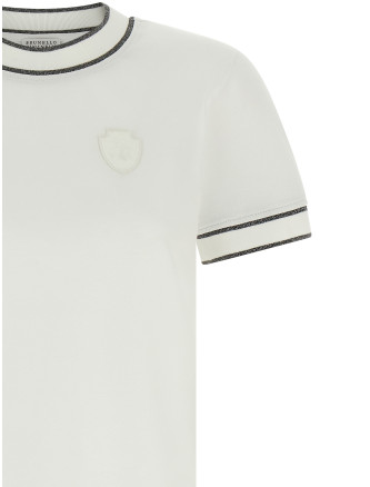 Футболка BRUNELLO CUCINELLI 'Sparkling' (ML944VL500C159) #