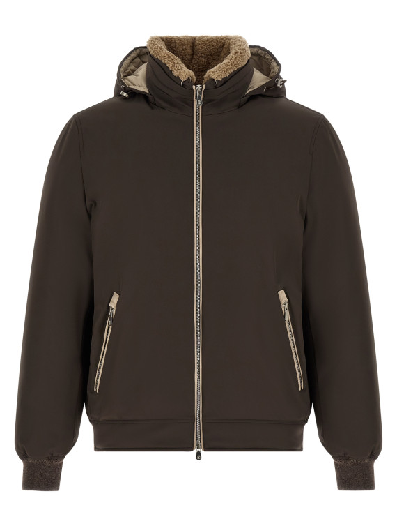 Пуховик BRUNELLO CUCINELLI Detachable hood down jacket (MV4061606C104) #1