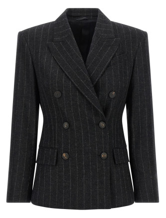 Пиджак, костюм BRUNELLO CUCINELLI Pinstripe blazer