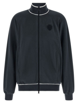 Толстовка BRUNELLO CUCINELLI Heraldic patch sweatshirt
