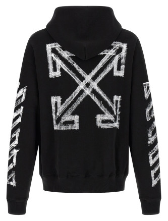 Толстовка OFF-WHITE 'Motion Arrow Skate' (OMBB085F26FLE00L00001001) #