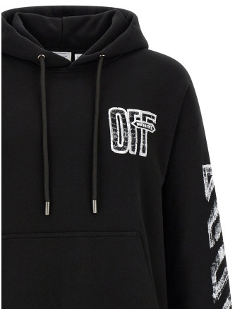 Толстовка OFF-WHITE 'Motion Arrow Skate' (OMBB085F26FLE00L00001001) #