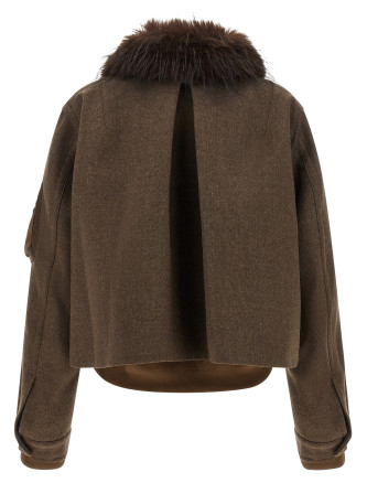 Повседневная куртка SACAI Double collar blouson (2608637601) #