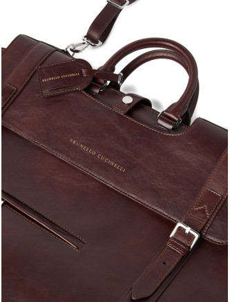 Лайфстайл BRUNELLO CUCINELLI Leather garment holder (MBCIBU351C8457) #