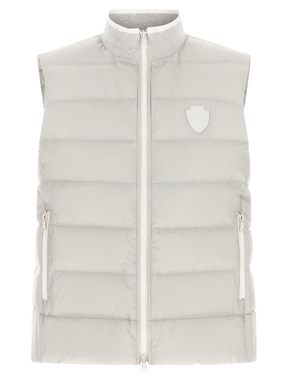 Жилет BRUNELLO CUCINELLI Heraldic patch vest (MD5983306C3671) #1