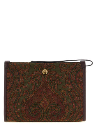 Клатч ETRO Medium jacquard pouch
