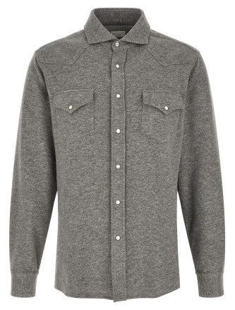 Рубашка, блузка BRUNELLO CUCINELLI Western shirt