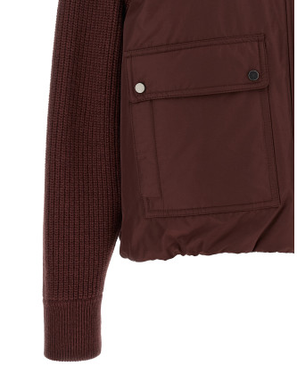 Пуховик BRUNELLO CUCINELLI 'Shiny Zipper Pull' (MH5257294C036) #