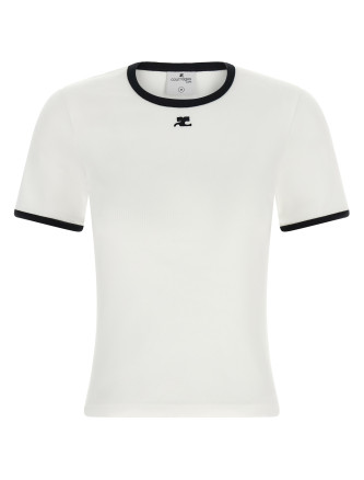 Футболка COURREGES 'Signature Contrast'
