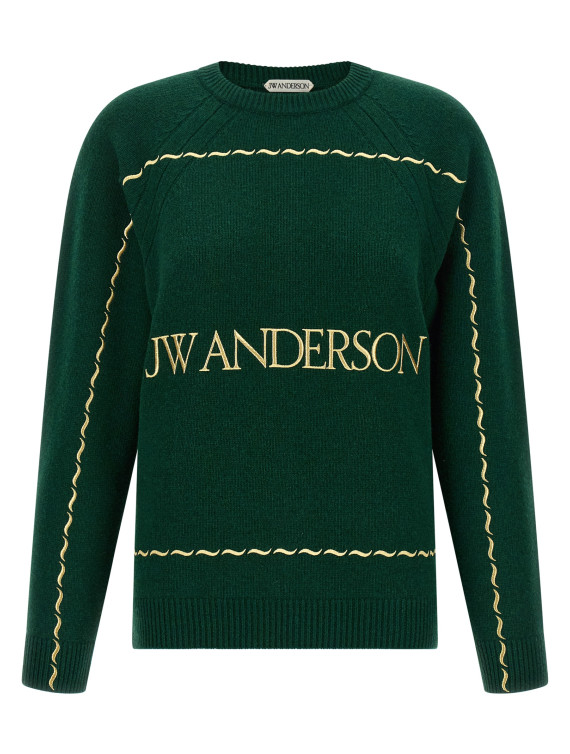 Logo embroidery sweater (KW1625YN0471555) #1