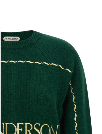 Logo embroidery sweater (KW1625YN0471555) #