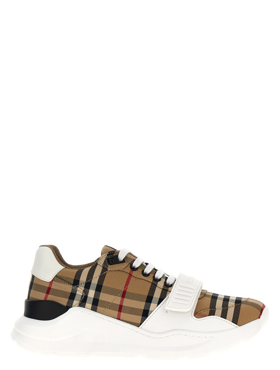 Кроссовки BURBERRY Check sneakers (8048577ARCHIVEBEIGEIPCHK) #1