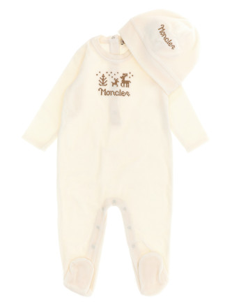 Jumpsuits MONCLER ENFANT Jumpsuit + cap cross stitch