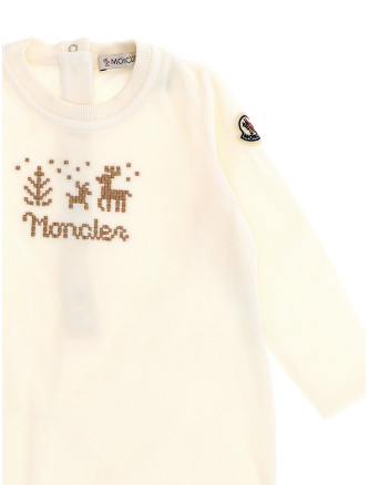 Jumpsuits MONCLER ENFANT Jumpsuit + cap cross stitch (L29518P0000389AQ4F02) #