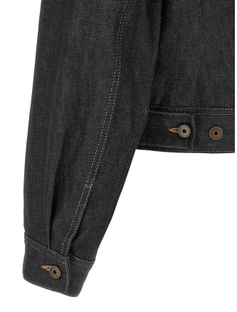 Джинсовая куртка LEMAIRE 'Trucker' (OW1269LD1061BK965) #