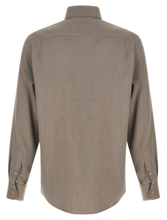 Рубашка, блузка BRUNELLO CUCINELLI Herringbone shirt (MY6370627C024) #