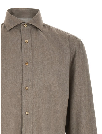 Рубашка, блузка BRUNELLO CUCINELLI Herringbone shirt (MY6370627C024) #