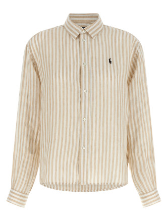 Striped linen shirt