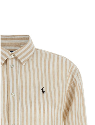 Рубашка, блузка POLO RALPH LAUREN Striped linen shirt (211935130504) #