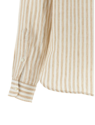 Рубашка, блузка POLO RALPH LAUREN Striped linen shirt (211935130504) #