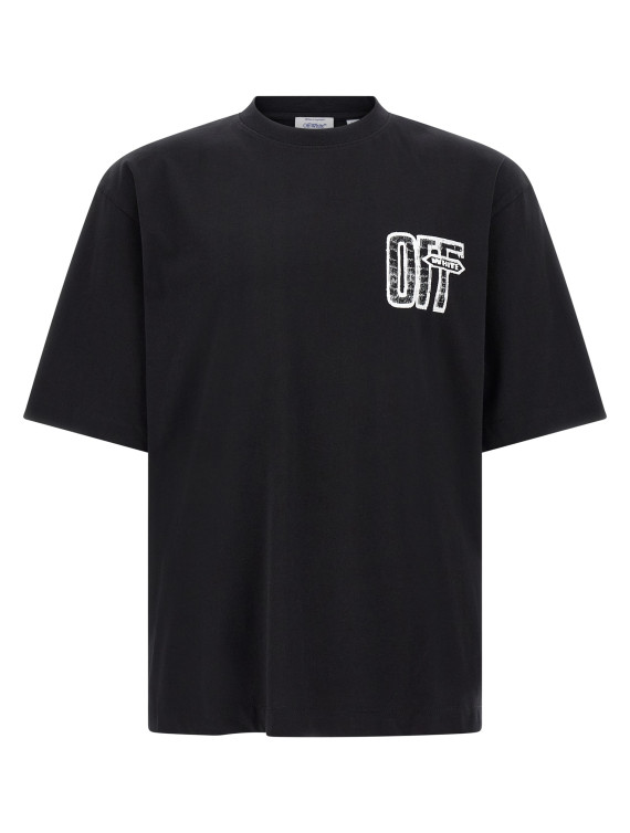 Футболка OFF-WHITE 'Motion Arrow Skate' (OMAA120F26JER00Y00001001) #1