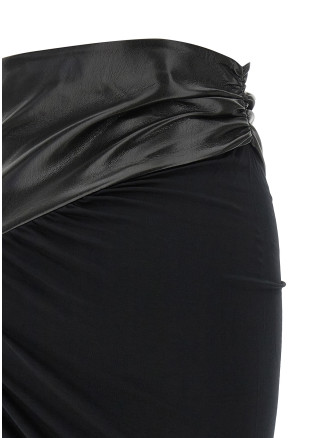Миди THE ANDAMANE 'Ursula' (T200321ATJV053BLACK) #