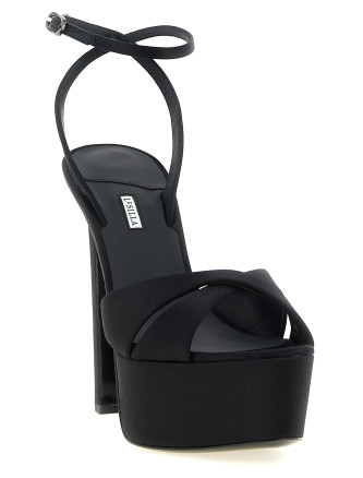 Босоножки на высоком каблуке LE SILLA 'Odette' (9395G100RCPPSAT001) #