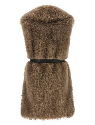 Мех, шуба BLANCHA 'Tipping' (26044311NATURALE) #