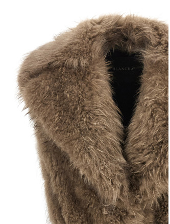 Мех, шуба BLANCHA 'Tipping' (26044311NATURALE) #