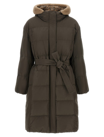 Пуховик BRUNELLO CUCINELLI Boudin quilted down jacket