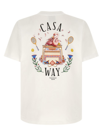 T-shirt with 'Casa Way' print (MPF26JTS00105CASAWAY) #