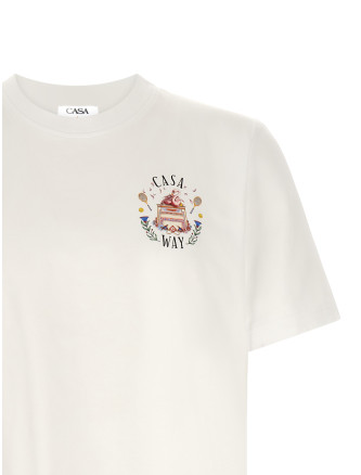 T-shirt with 'Casa Way' print (MPF26JTS00105CASAWAY) #