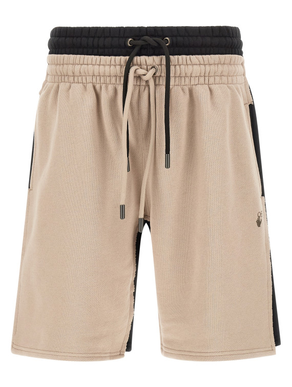 Бермуды, шорты OFF-WHITE 'Spices Arrow Overlap Skate' (OMCI01CF26FLE00100001001) #1